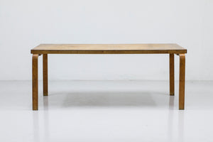 Early model 83 dining table by Aalto