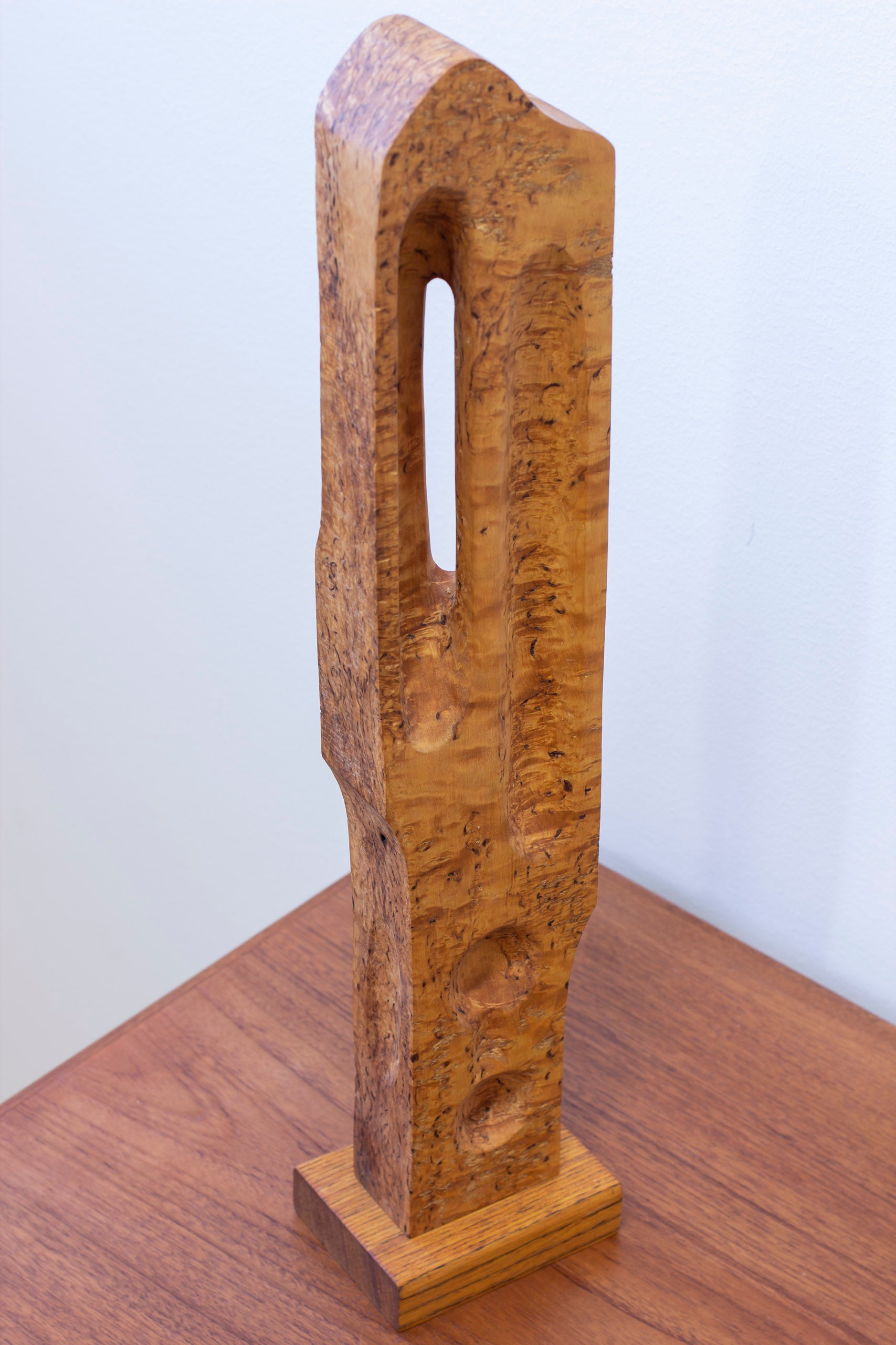 Burl birch sculpture by Sven Olsson