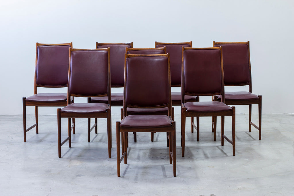 "Darby" palisander chairs by Afdal