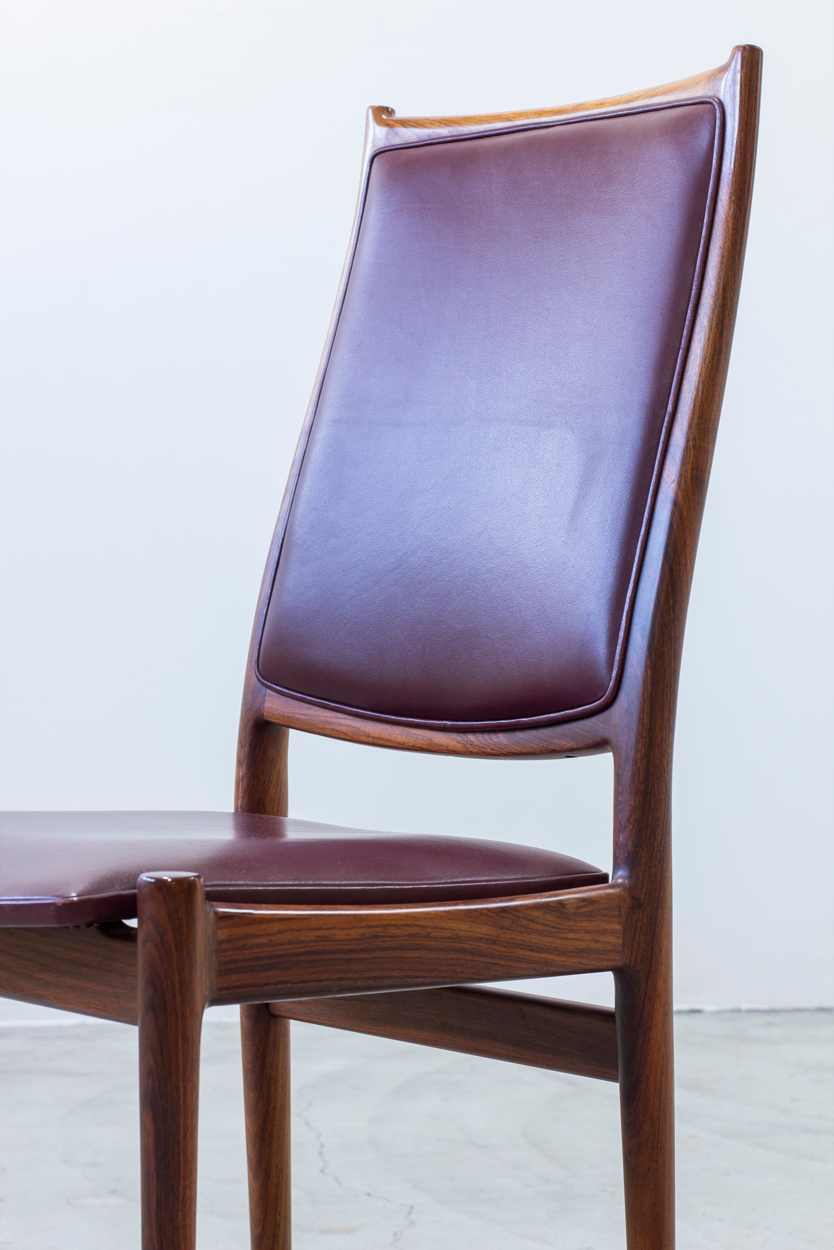 "Darby" palisander chairs by Afdal