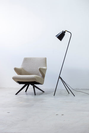 Floor lamp by Uppsala Armaturfabrik