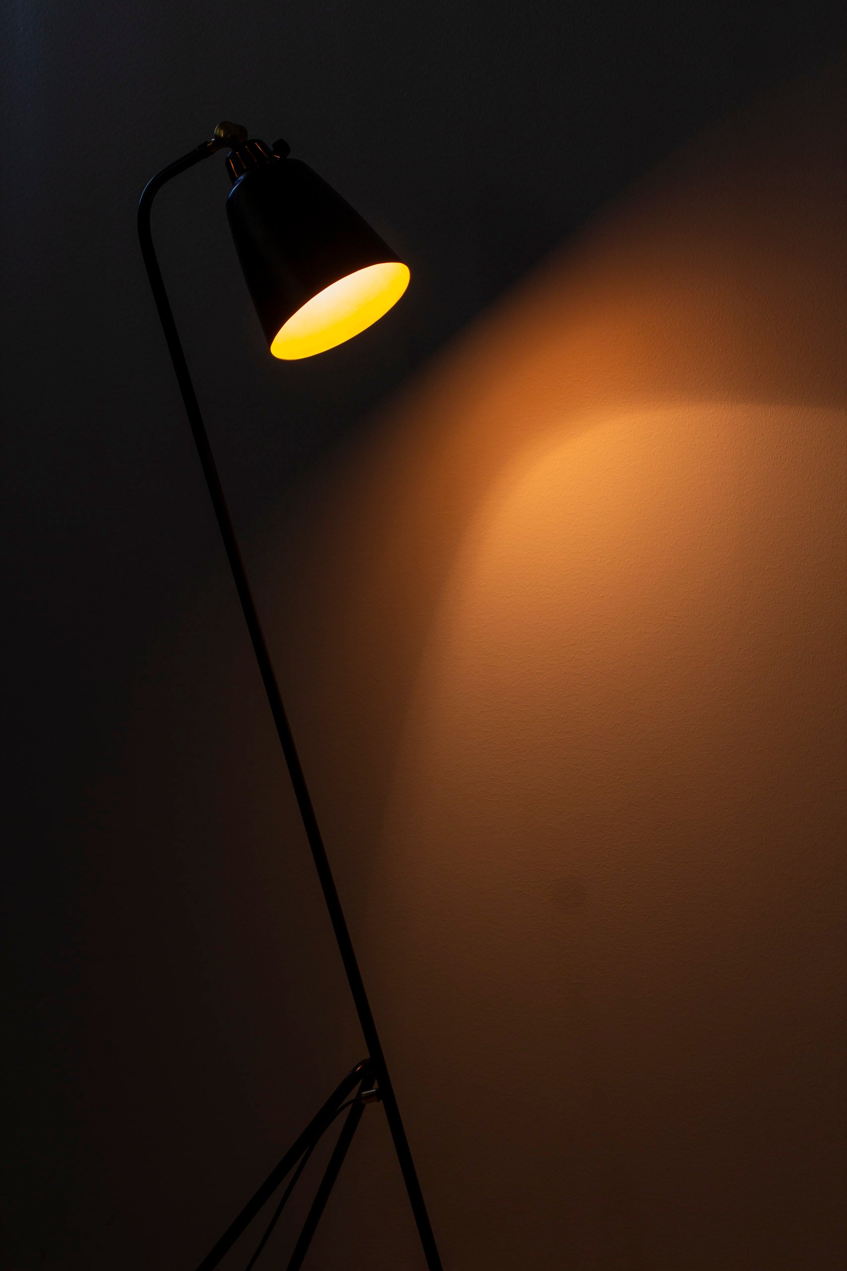 Floor lamp by Uppsala Armaturfabrik