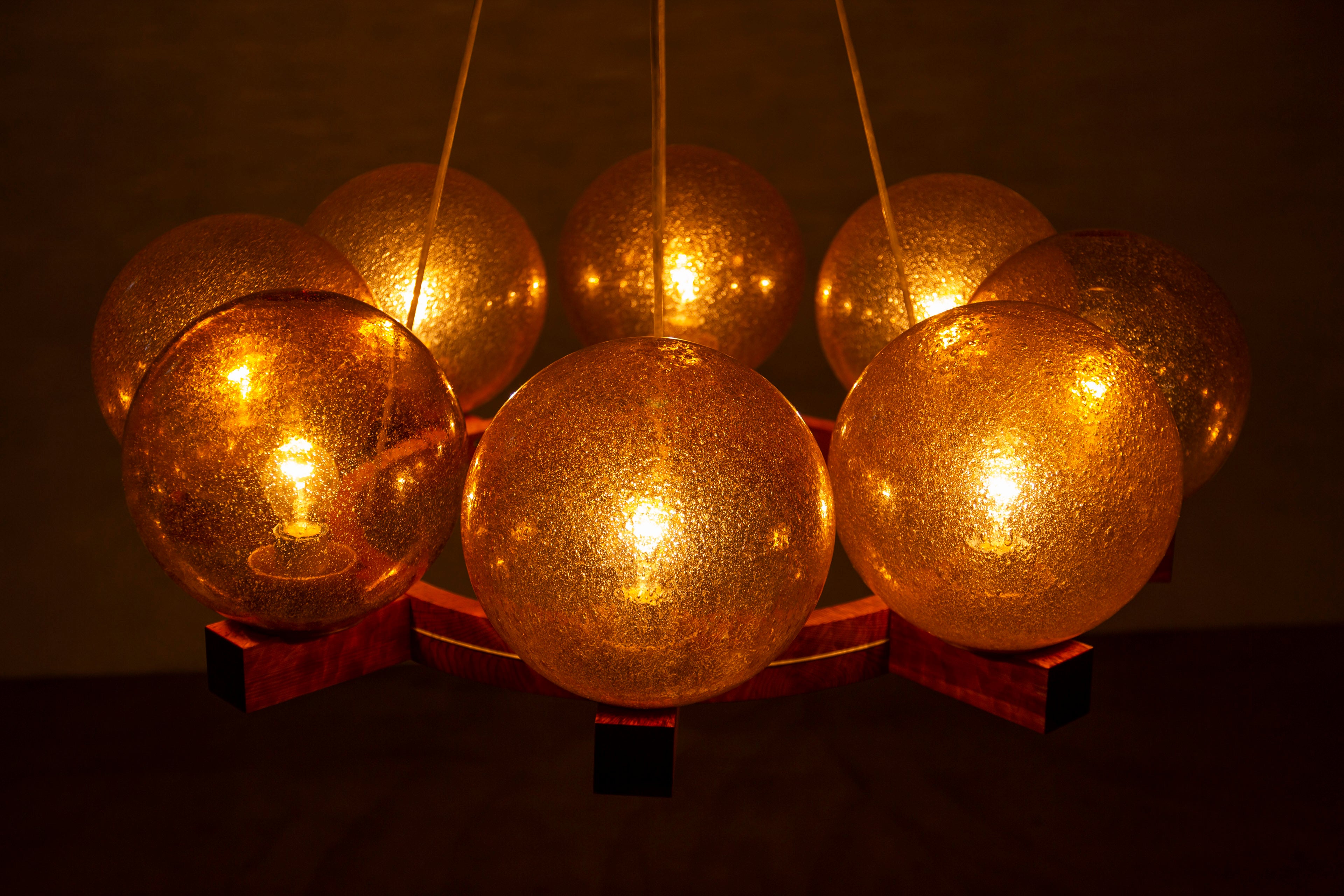 Chandelier by Uno & Östen Kristiansson