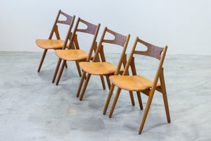 SOLD - "CH29" oak chairs by Hans J. Wegner