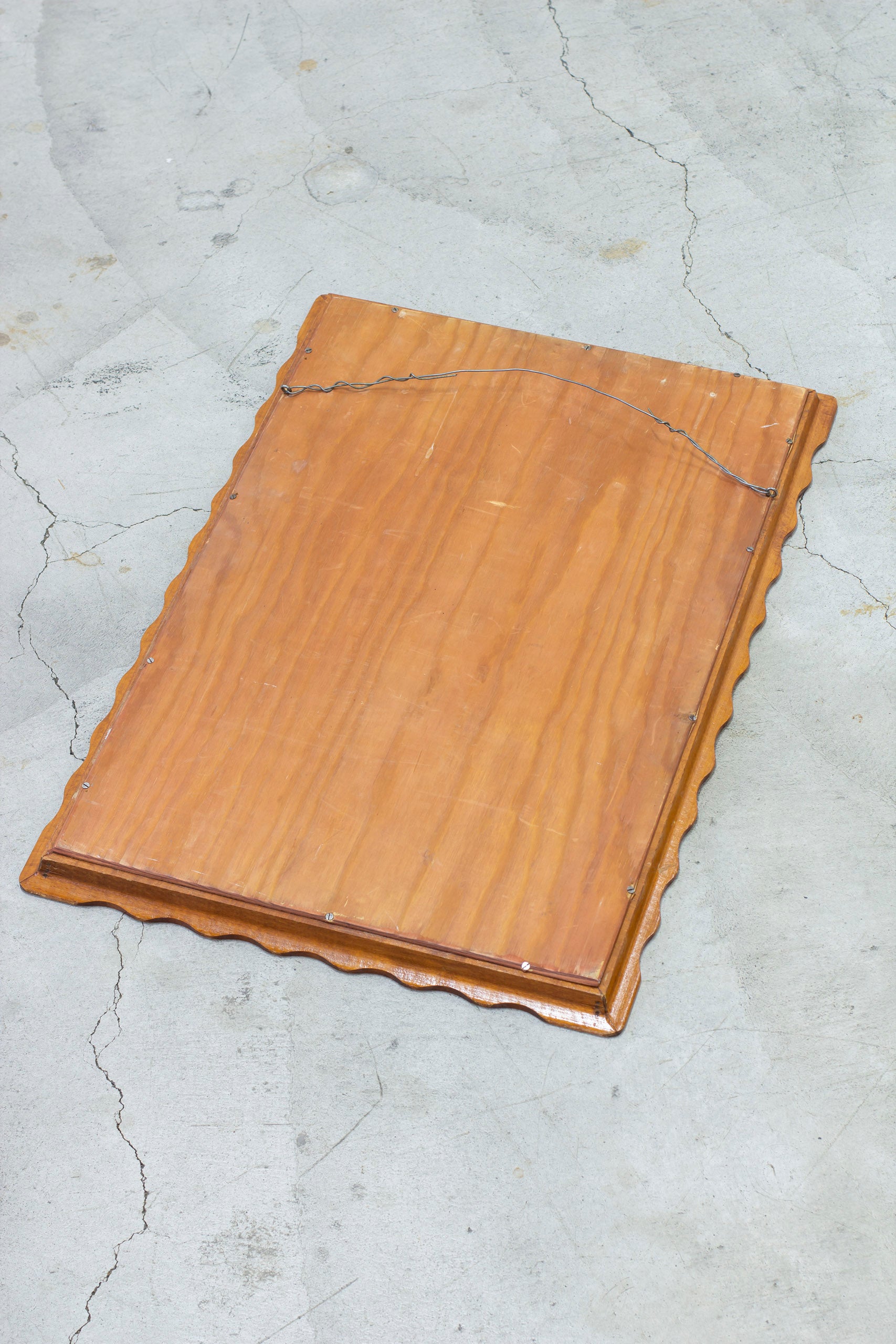 Swedish modern mirror by Fröseke