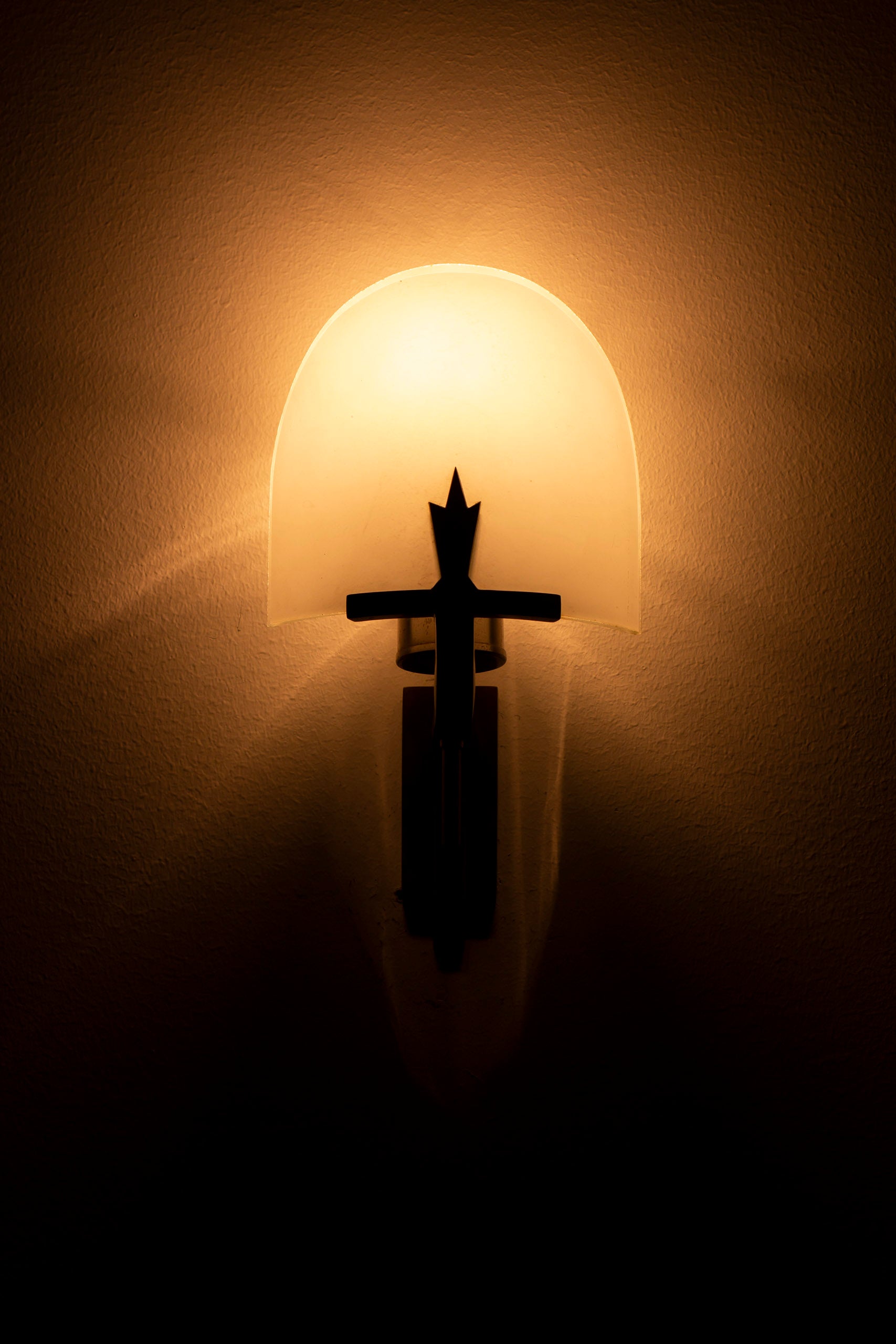 SOLD - Swedish grace wall lamps
