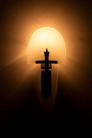 SOLD - Swedish grace wall lamps