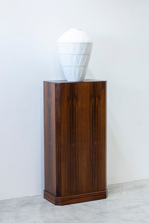 Danish rosewood piedestal from Ordupgaard Museum