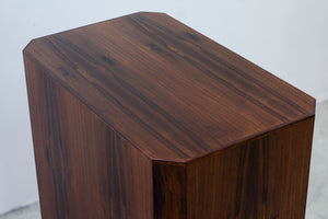 Danish rosewood piedestal from Ordupgaard Museum
