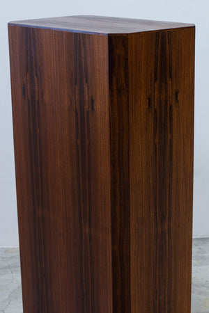 Danish rosewood piedestal from Ordupgaard Museum