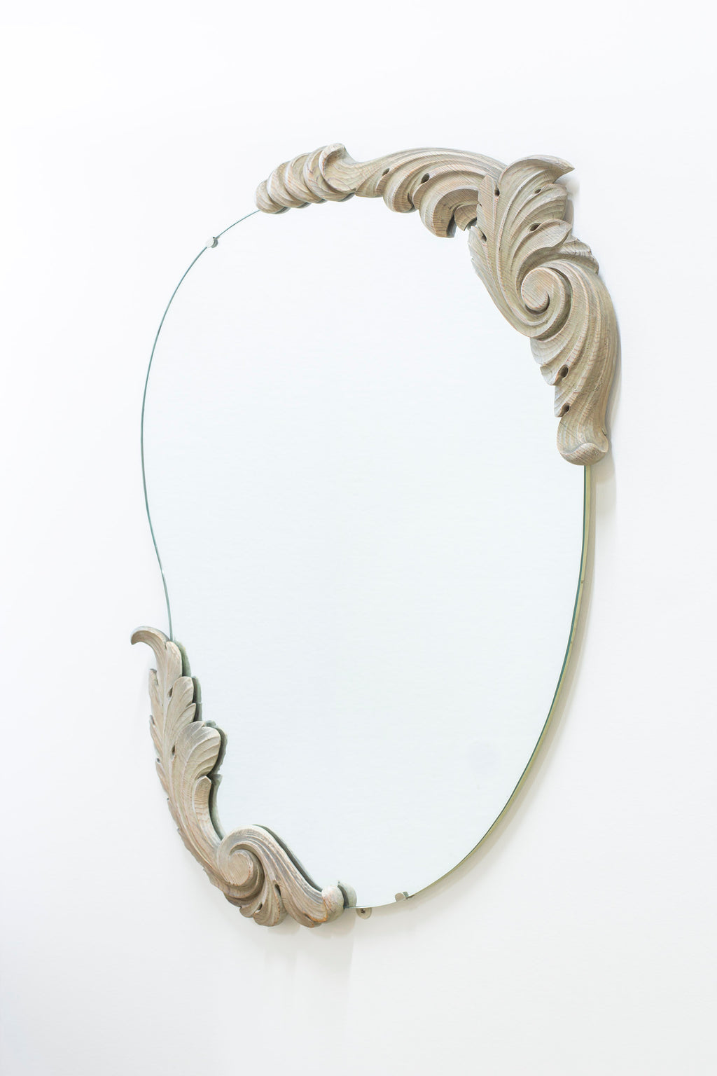 Organic Swedish Modern mirror