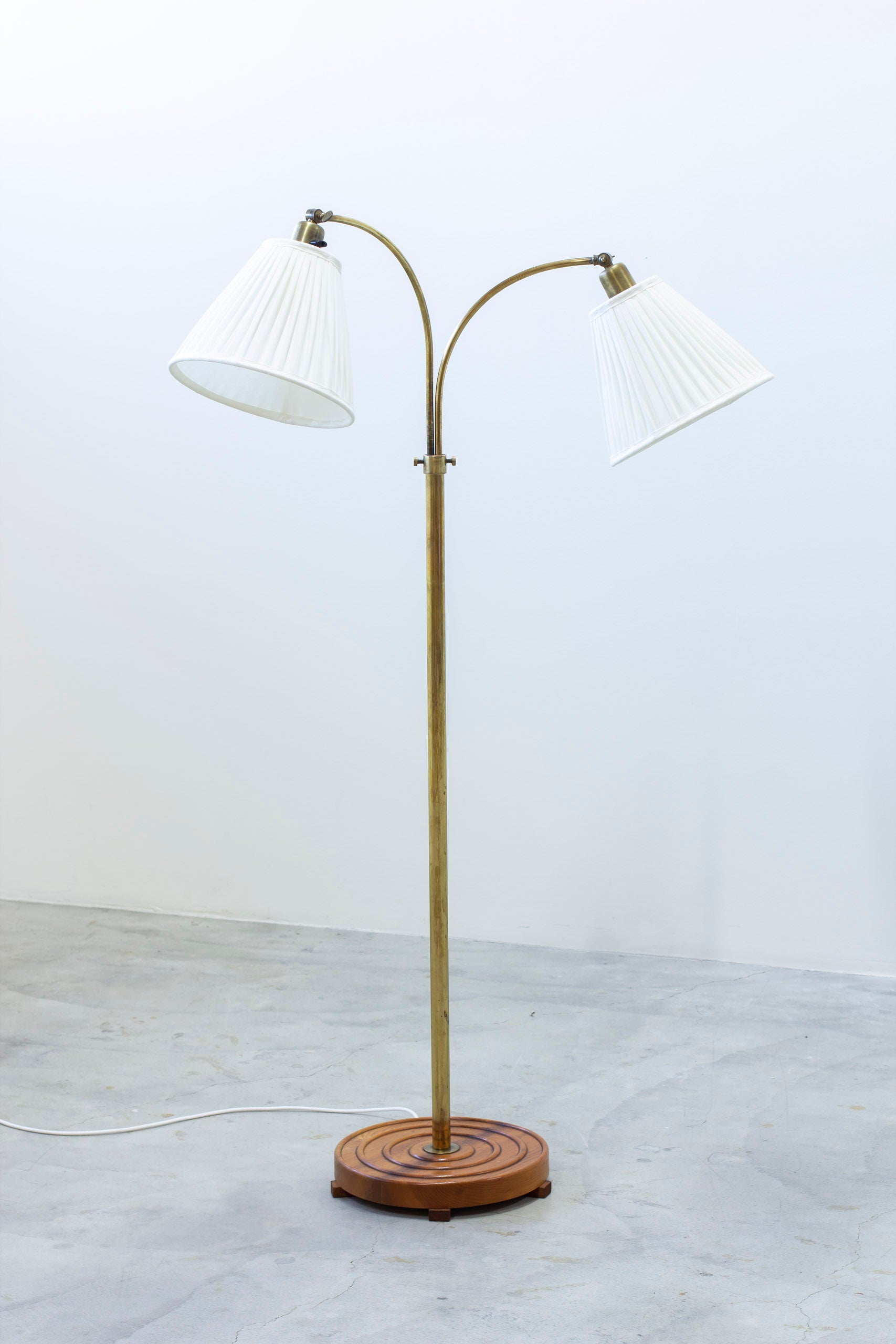 SOLD - Swedish modern 1940s floor lamp