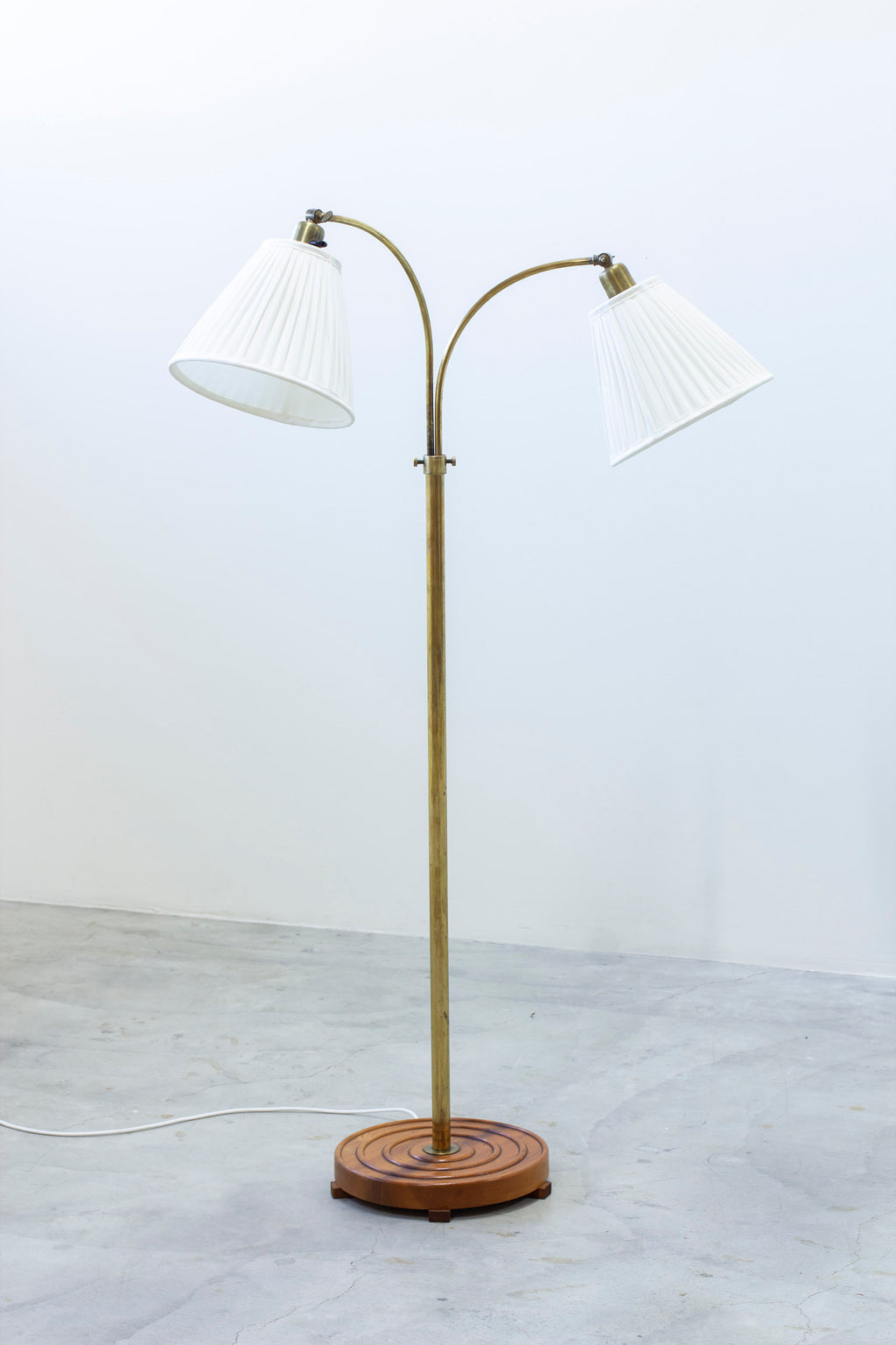 SOLD - Swedish modern 1940s floor lamp