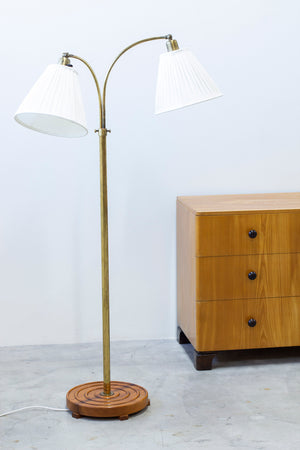 SOLD - Swedish modern 1940s floor lamp