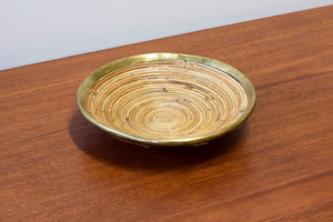Hand made rattan tray in the style of Svenskt Tenn