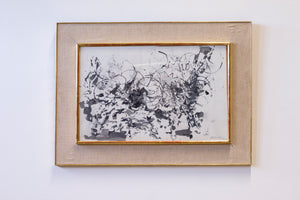 "Seston" ink on paper by Lennart Rodhe