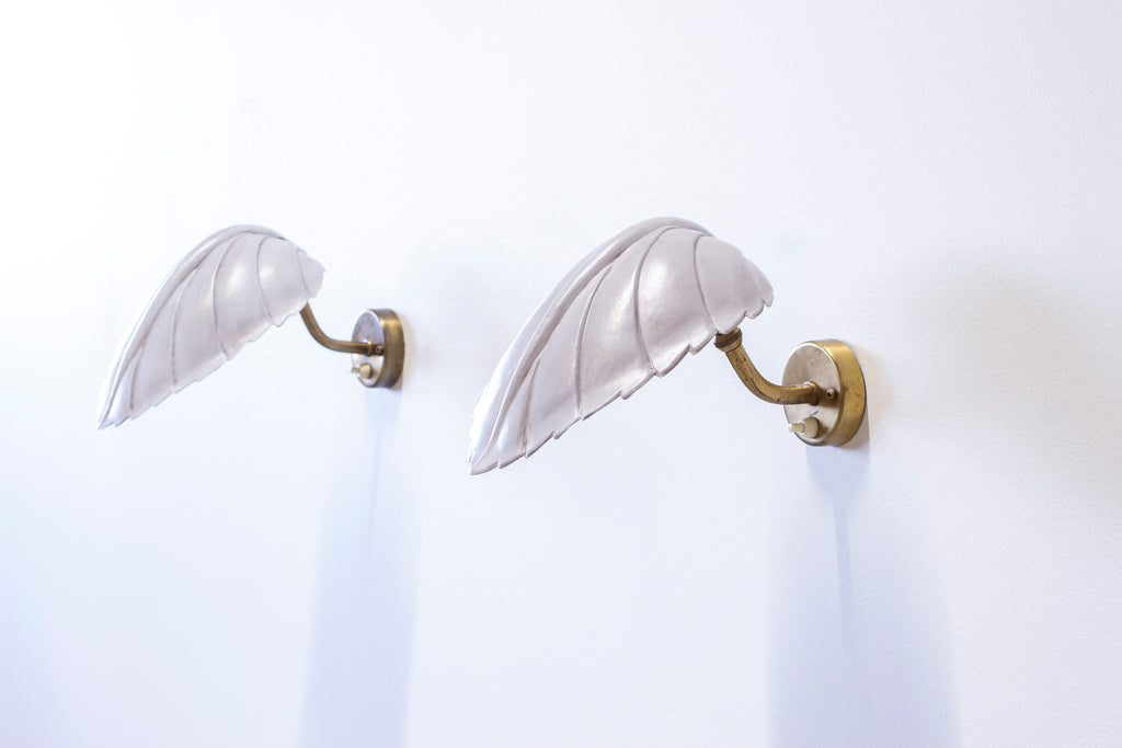 Wall lamps by Hans Bergström