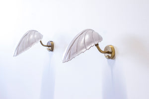 Wall lamps by Hans Bergström