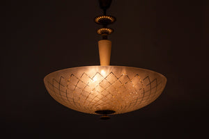 Ceiling pendant  mod. 939 by Bertil Brisborg/Carl fagerlund