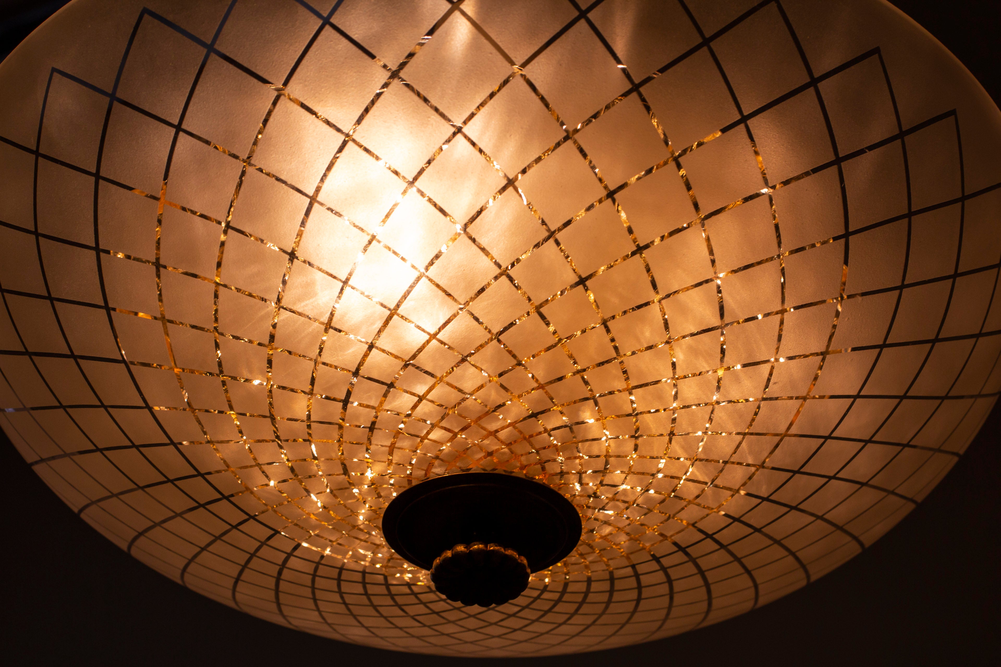 Ceiling pendant  mod. 939 by Bertil Brisborg/Carl fagerlund