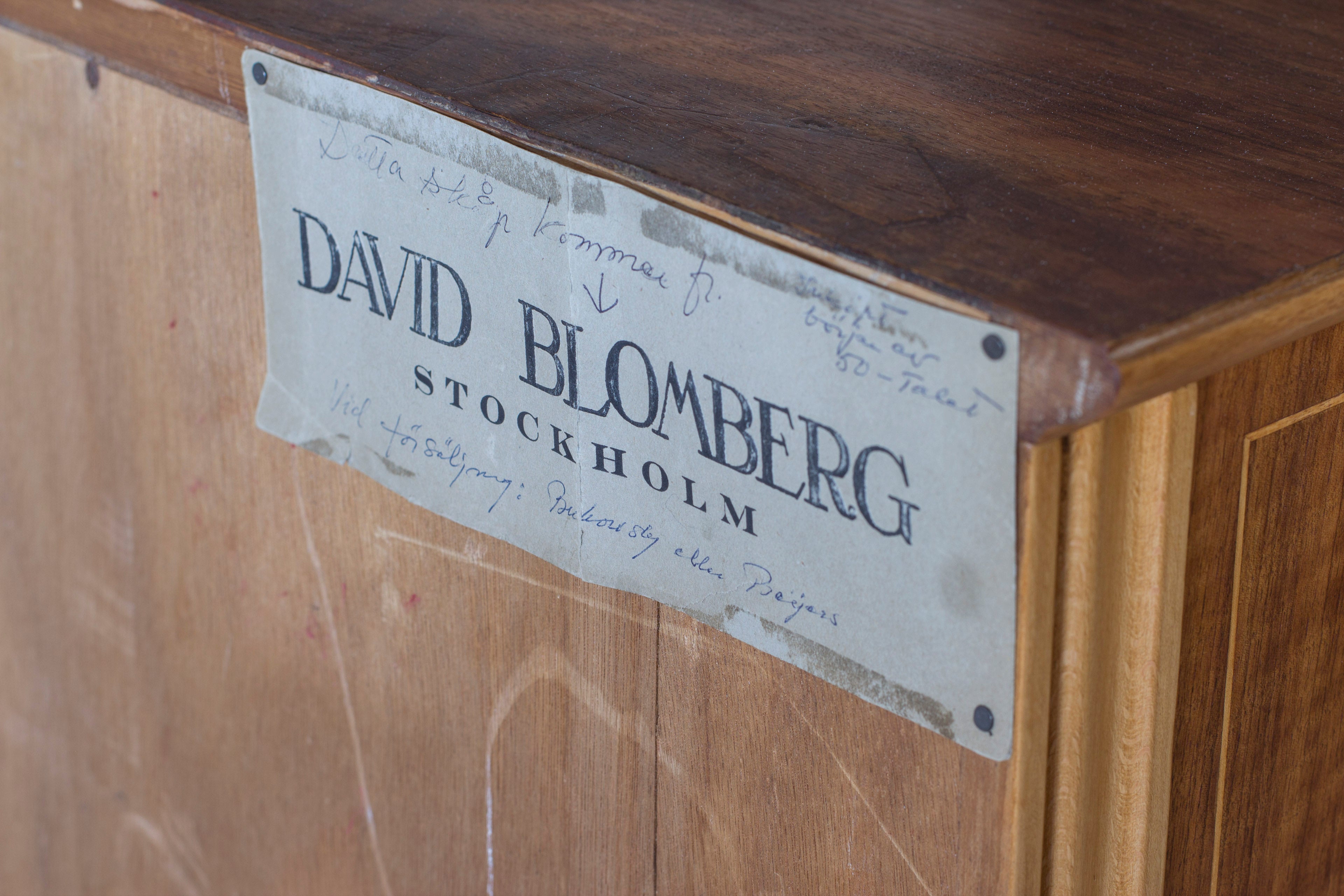 Swedish modern cabinet by David Blomberg