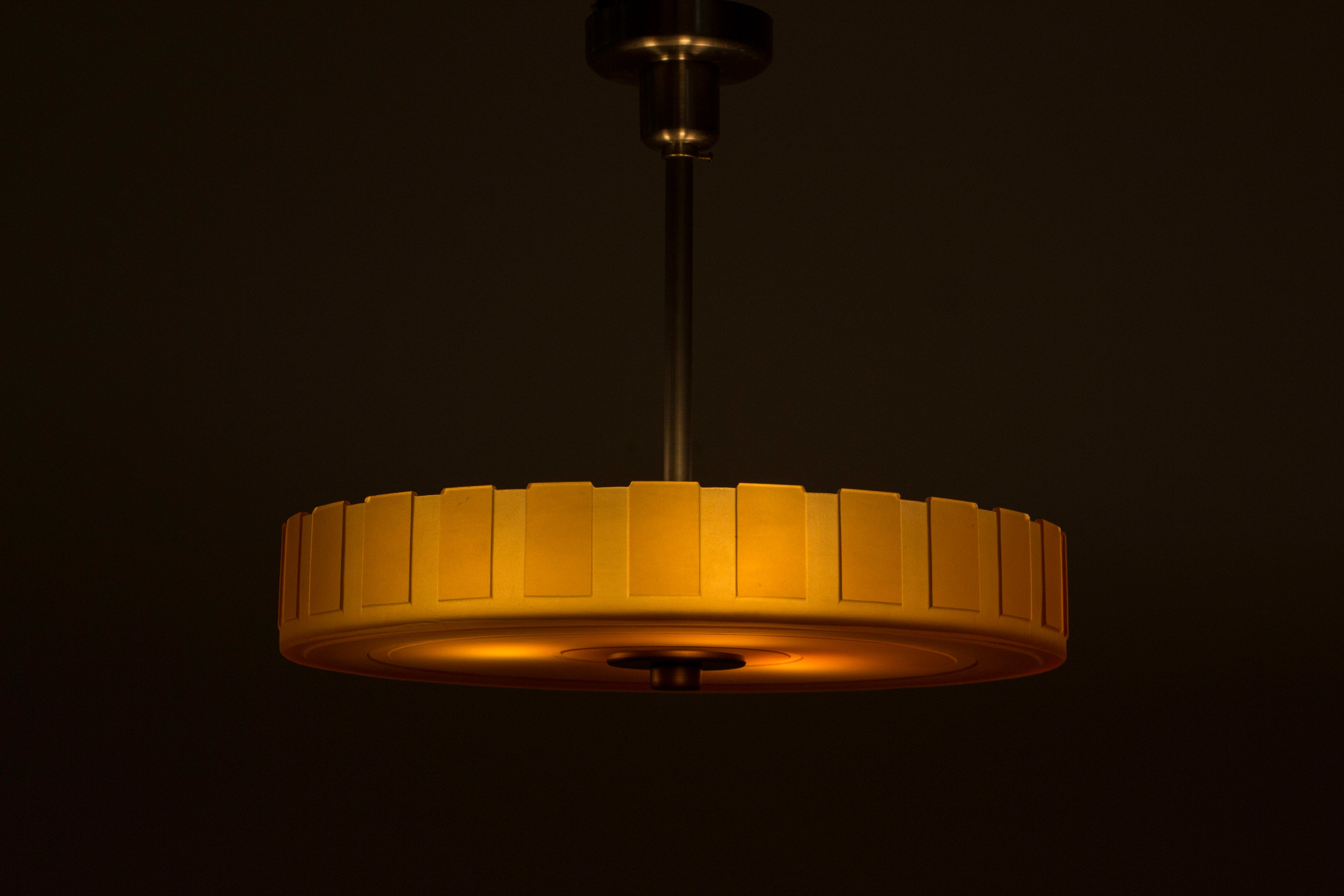Ceiling pendant by Malmö Metallvaruindustri