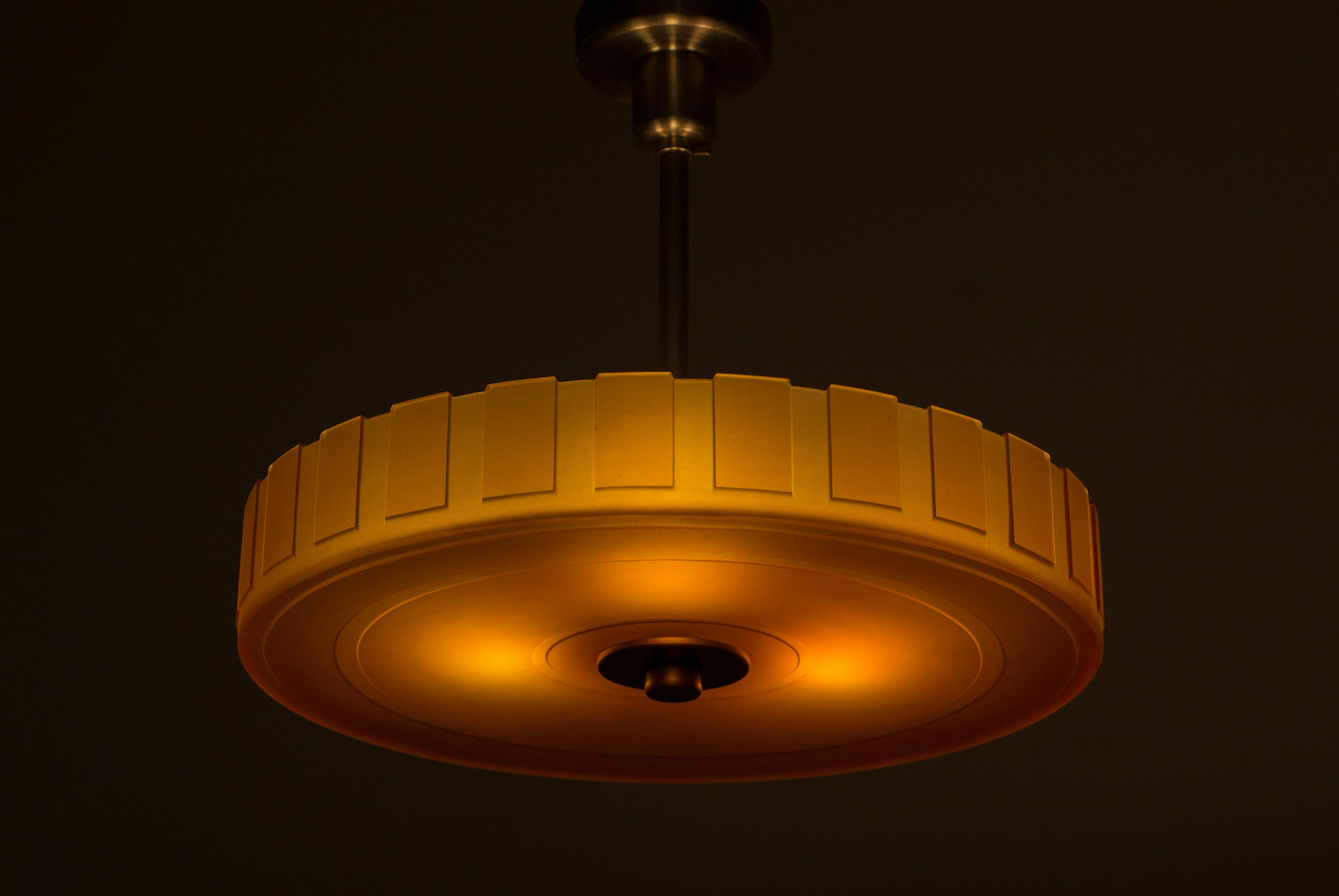 Ceiling pendant by Malmö Metallvaruindustri