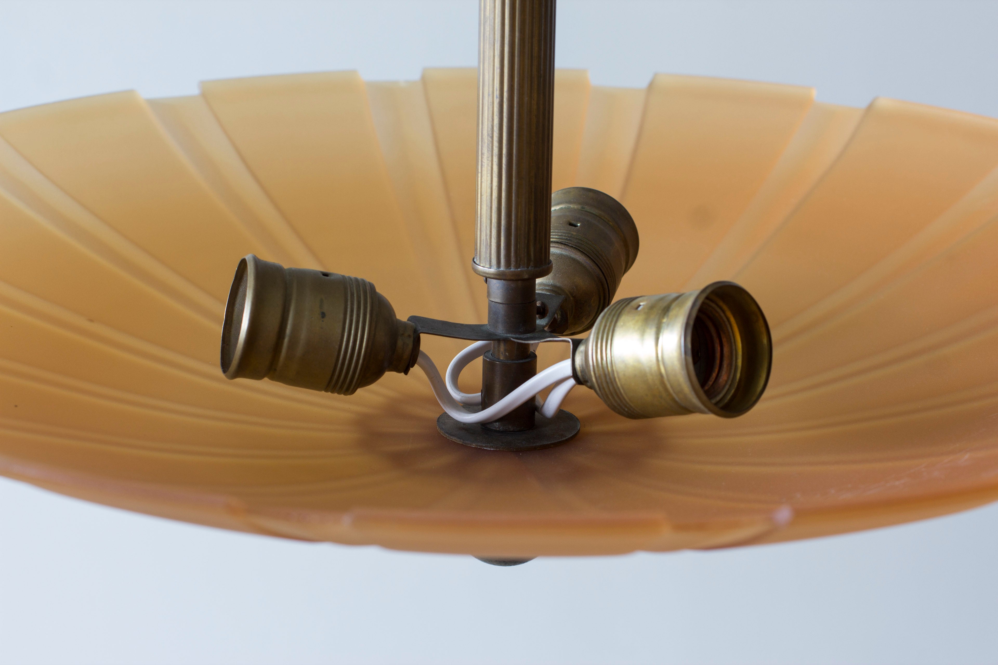 Ceiling lamp by Malmö Metallvarufabrik