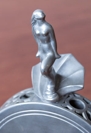 "Mermaid" Pewter vase by GAB