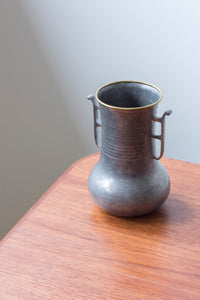 Pewter vase by GAB 1931