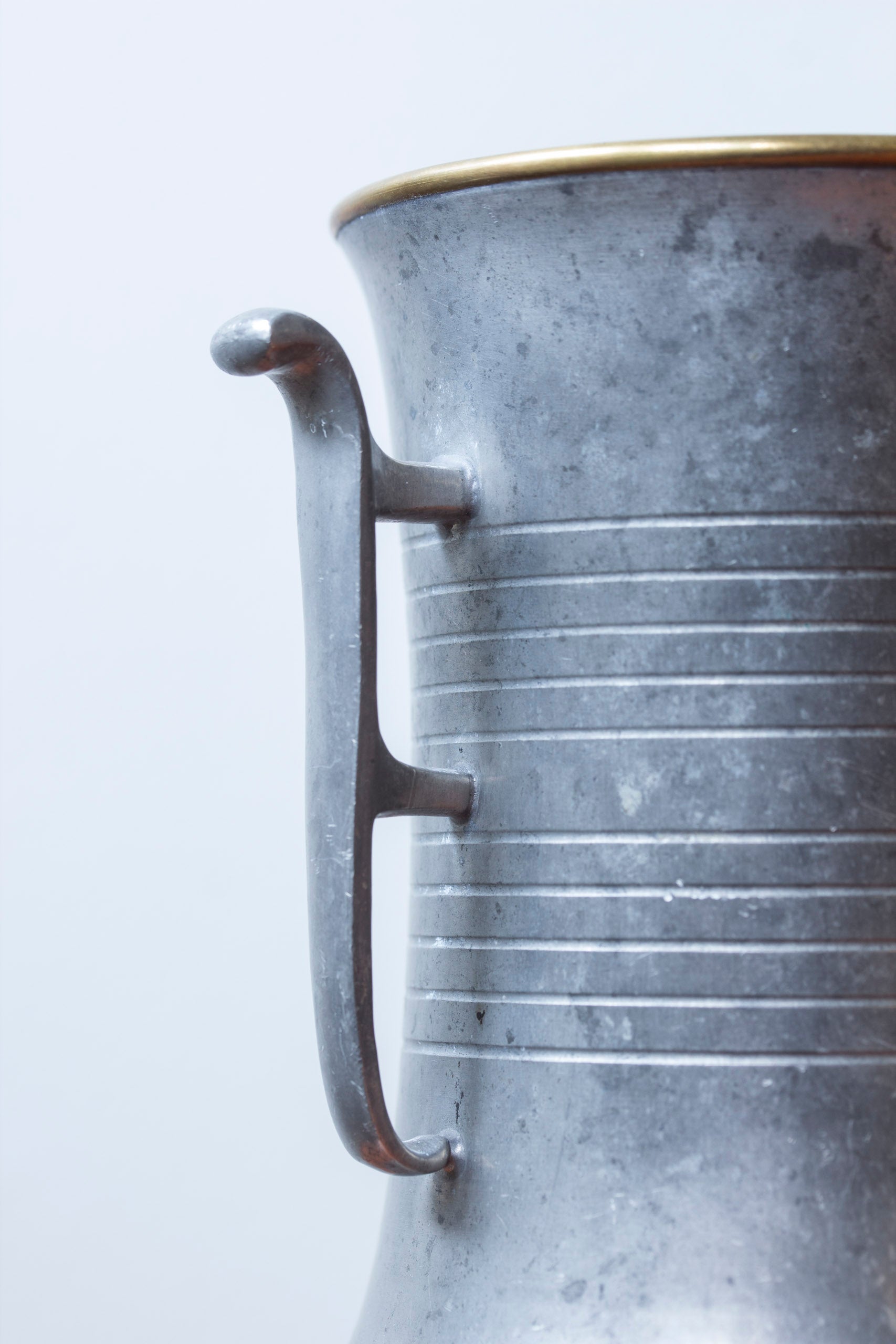 Pewter vase by GAB 1931