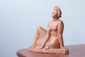 Terracotta sculpture by David Wretling