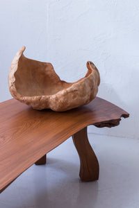 Large Swedish Burl wood bowl
