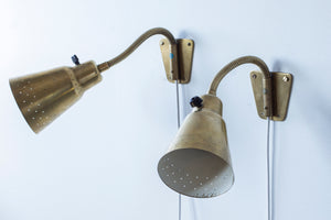 Wall lamps V- 18 by Eje Ahlgren, Bergboms