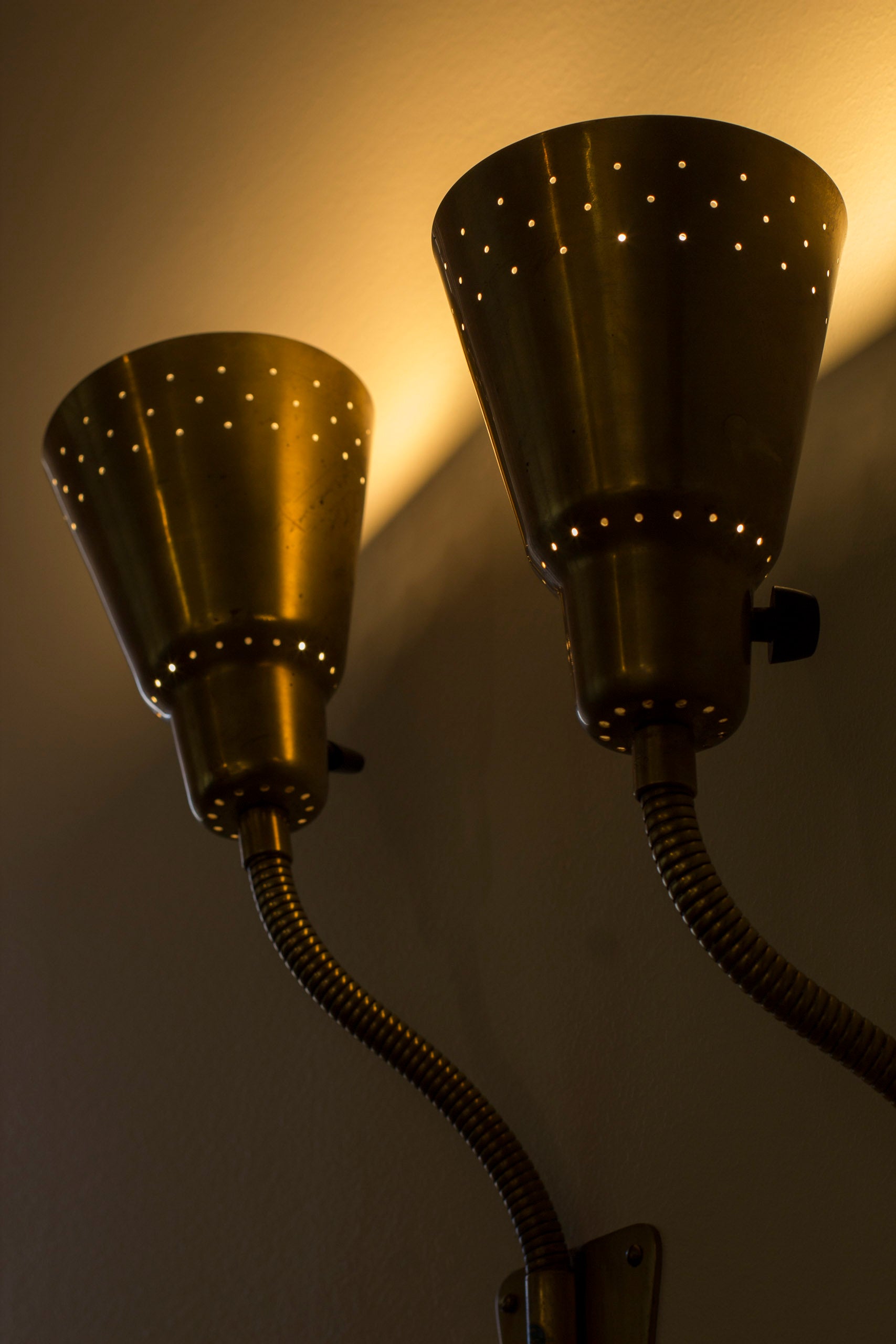 Wall lamps V- 18 by Eje Ahlgren, Bergboms