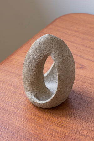 Organic Danish ceramic sculpture