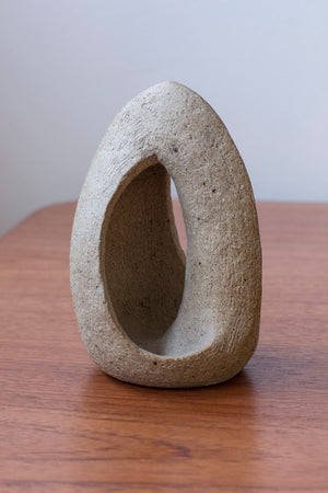 Organic Danish ceramic sculpture