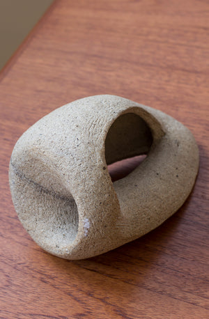 Organic Danish ceramic sculpture
