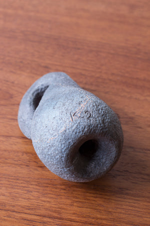 Organic Danish stoneware sculpture