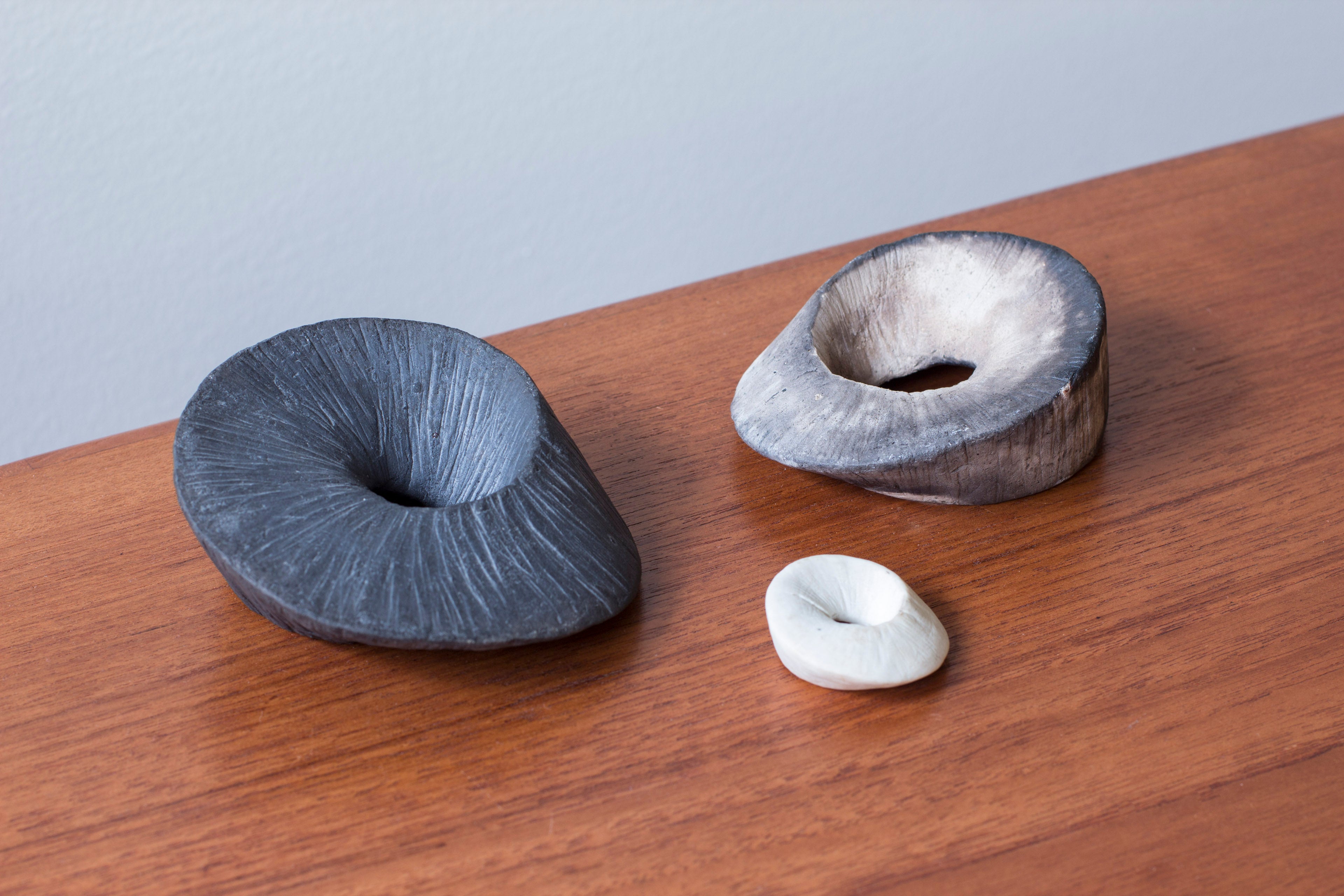 Danish Stoneware set of three 1960s