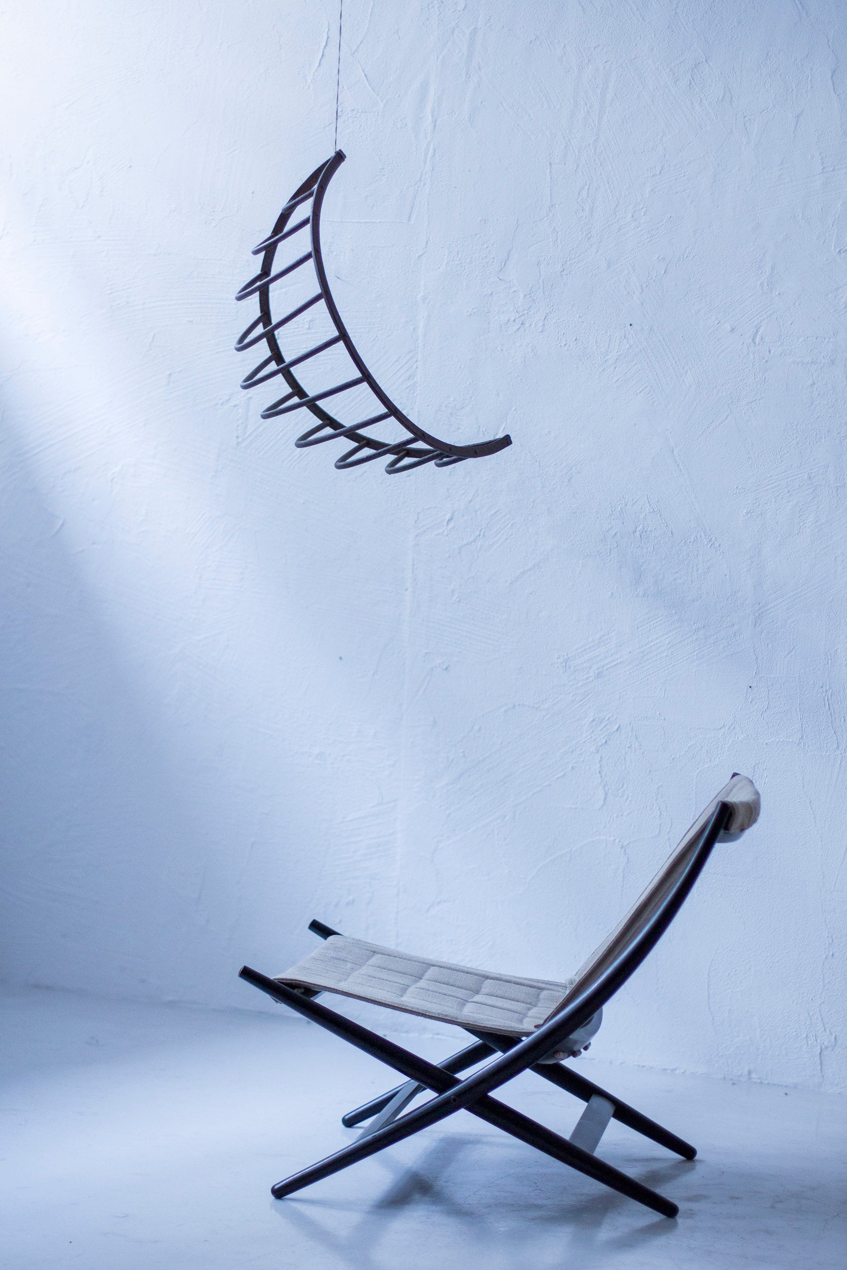 Cast iron basket or sculpture
