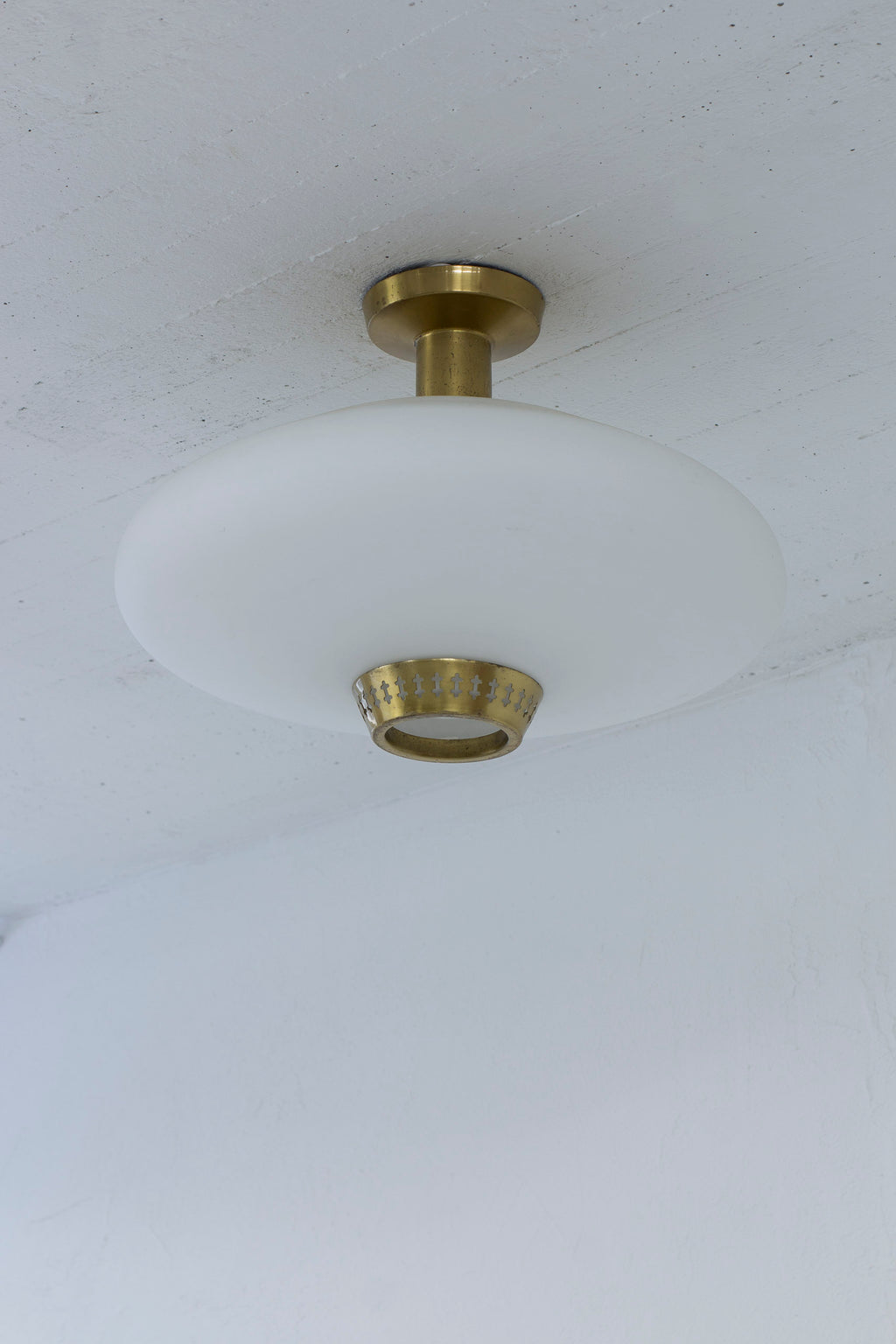 Flush mount lamp by Hans Bergström