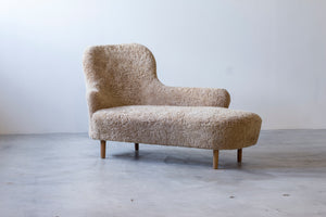 Swedish modern chaise lounge