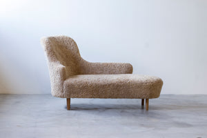Swedish modern chaise lounge