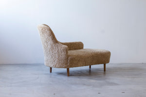 Swedish modern chaise lounge