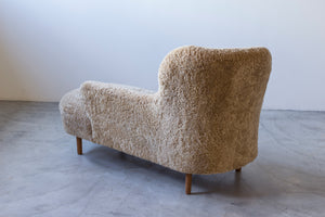 Swedish modern chaise lounge