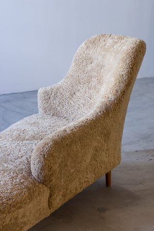 Swedish modern chaise lounge