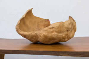 Large Swedish Burl wood bowl