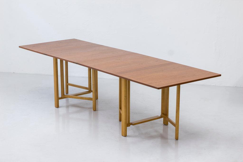 Folding dining table by Bruno Mathsson