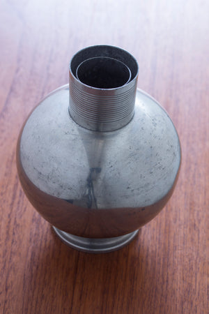 Pewter vase by Nils Fougstedt